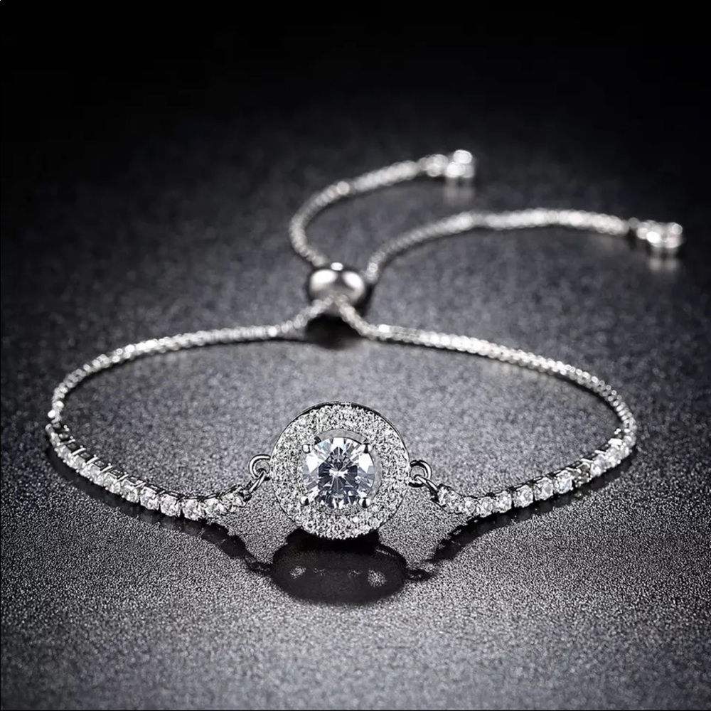 💙Adjustable Sterling Silver Bracelet - Picture 3 of 4